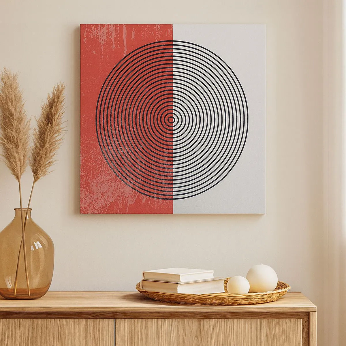 Tablou pe pânză - Direct la subiect - 30x30 cm