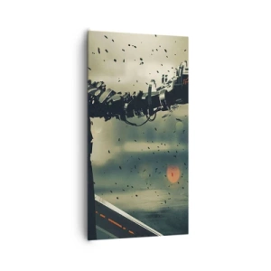 Tablou pe pânză - Armă letală - propriul tău Terminator - 65x120 cm