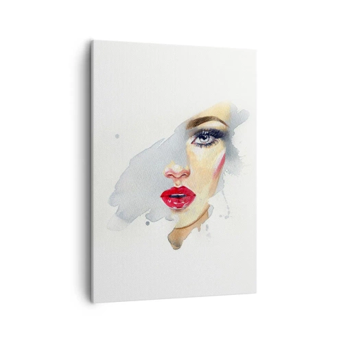 Tablou pe pânză - Reflecție într-o picătură de apă - 50x70 cm