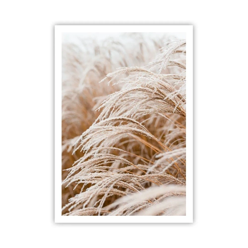 Poster - Închinându-se la soarele toamnei - 70x100 cm