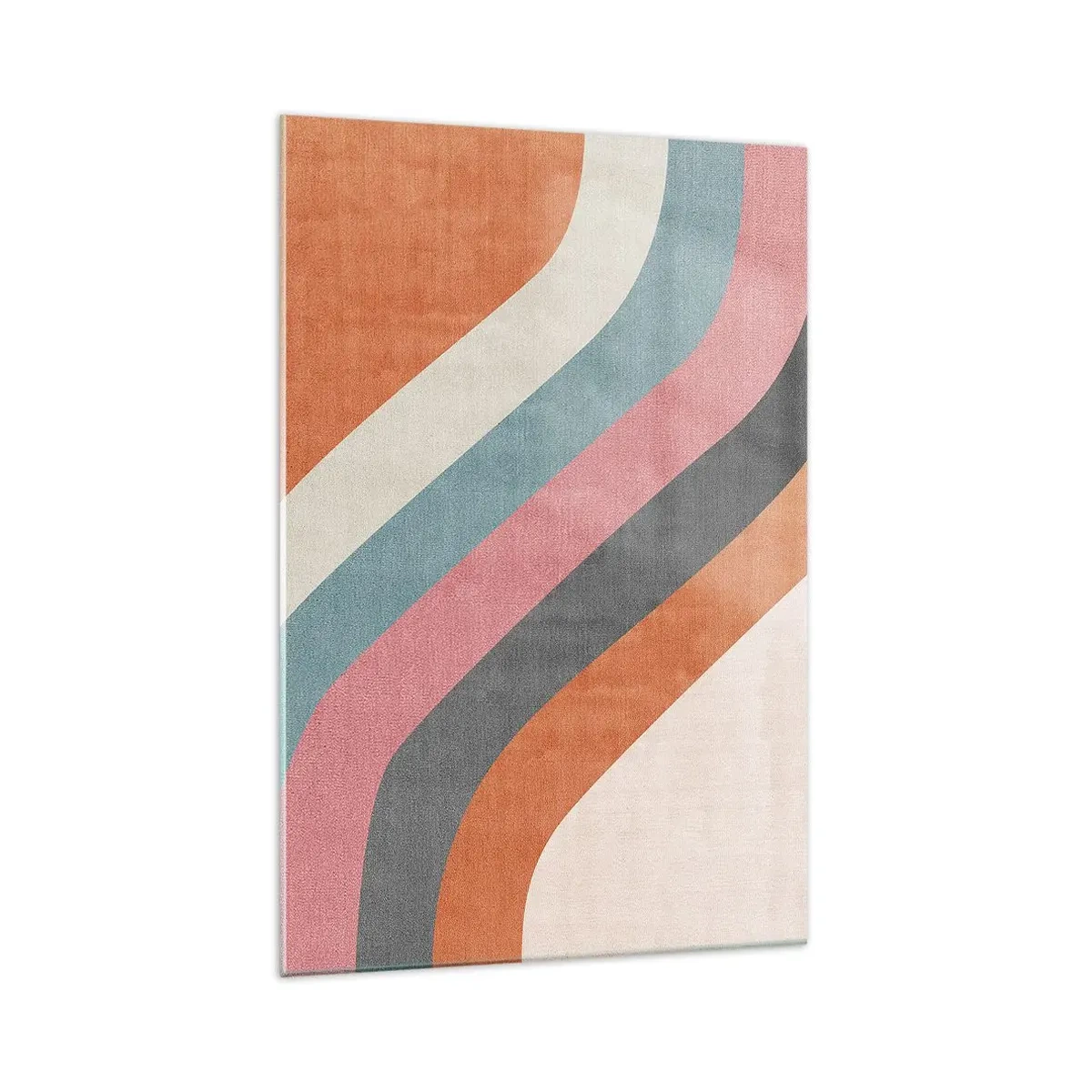 Tablou pe sticlă - Compoziție diagonală - mișcare - 70x100 cm