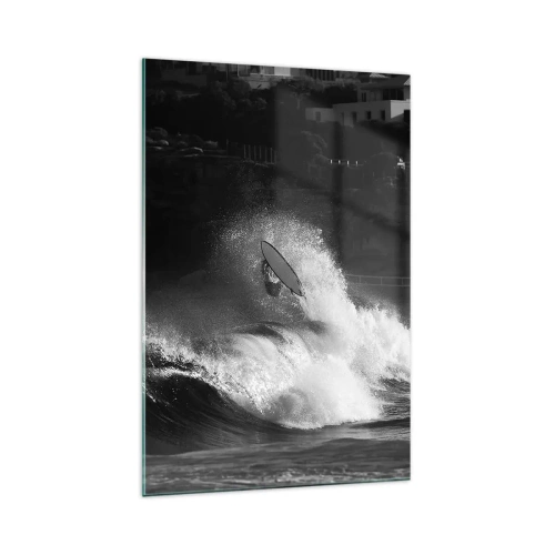 Tablou pe sticlă - Provocare acceptată! - 70x100 cm