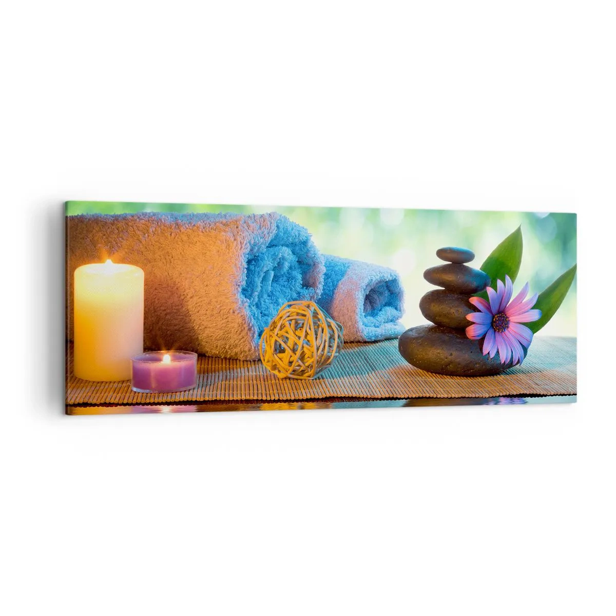 Tablou pe pânză - Timp pentru corp - 140x50 cm