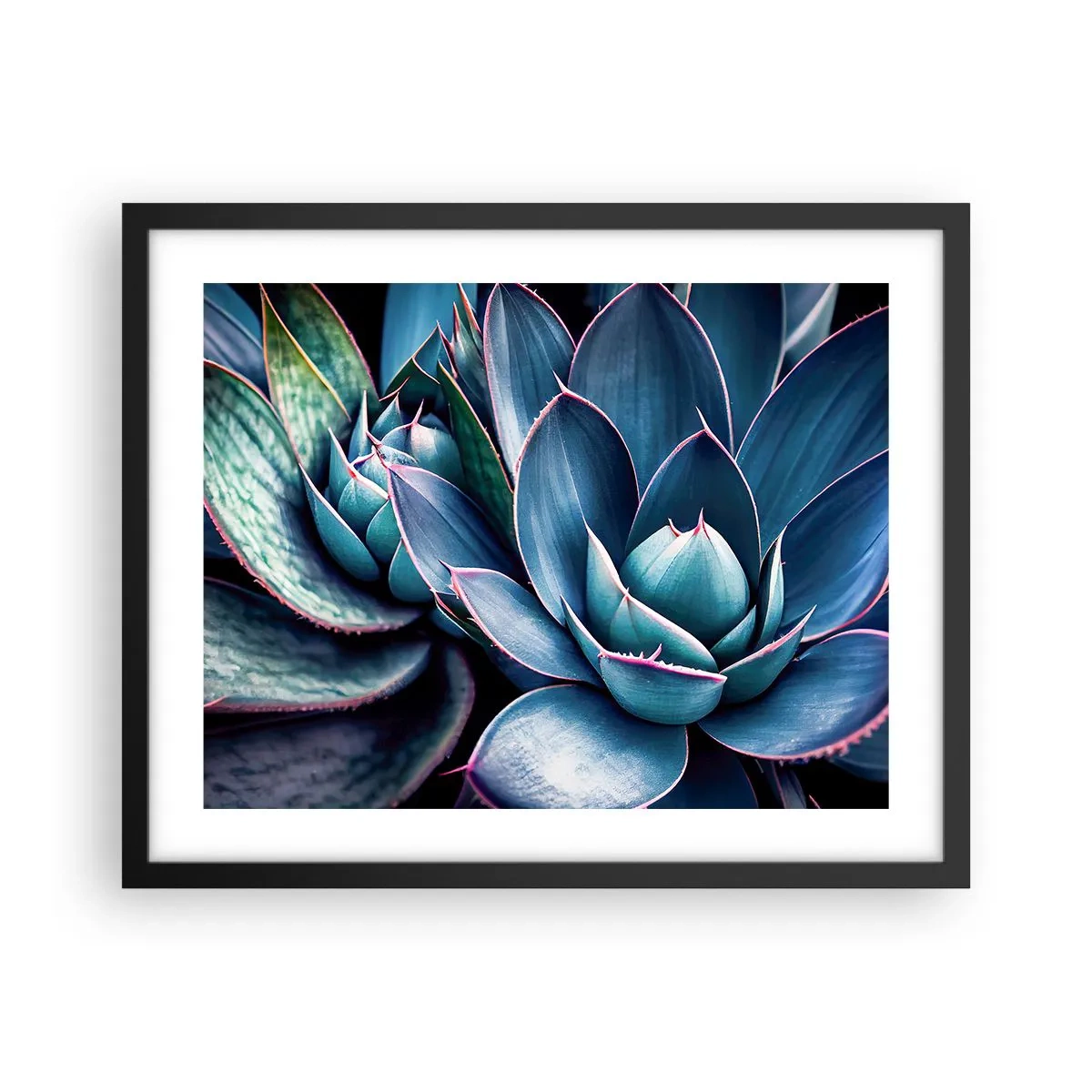 Poster în ramă neagră - Forța vitală - 50x40 cm