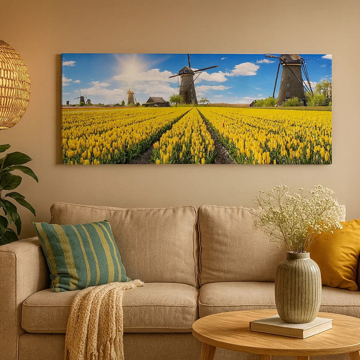 Tablou pe pânză - Olandez pe cât se poate - 30x30 cm