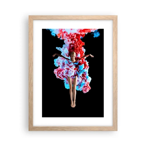 Poster în ramă de stejar deschis - În plină înflorire - 30x40 cm