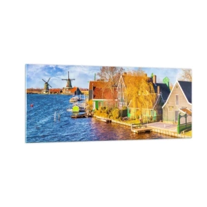 Tablou pe sticlă - Neschimbat de secole - 100x40 cm
