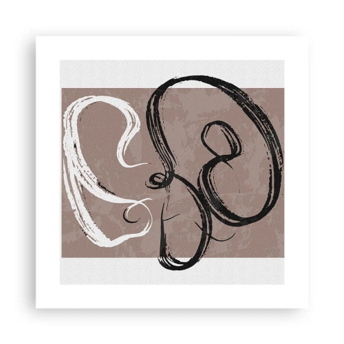 Poster - Compoziția - căutarea plenitudinii - 40x40 cm