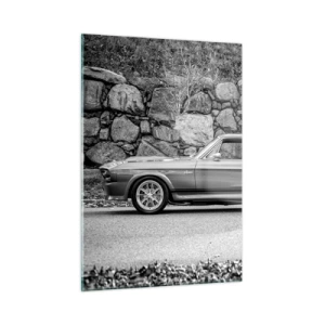 Tablou pe sticlă - Legenda anilor '60. - 50x70 cm
