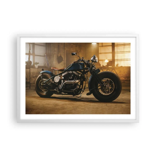 Poster în ramă albă - Pot să fac totul - 70x50 cm