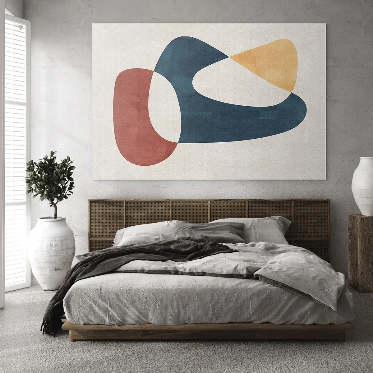 Tablou pe sticlă - Influențe și metamorfoze - 120x80 cm