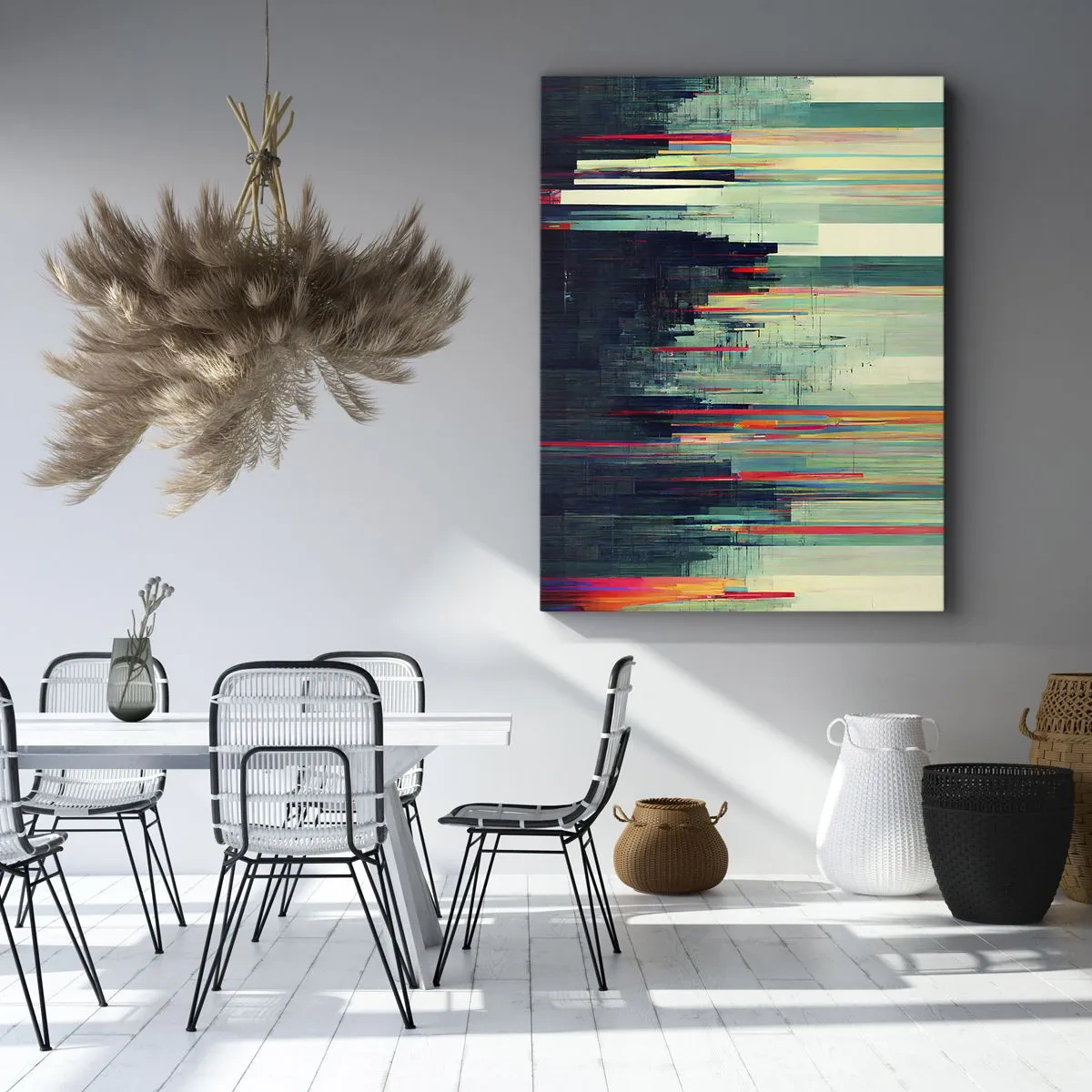 Tablou pe pânză - Oraș futurist - 50x70 cm