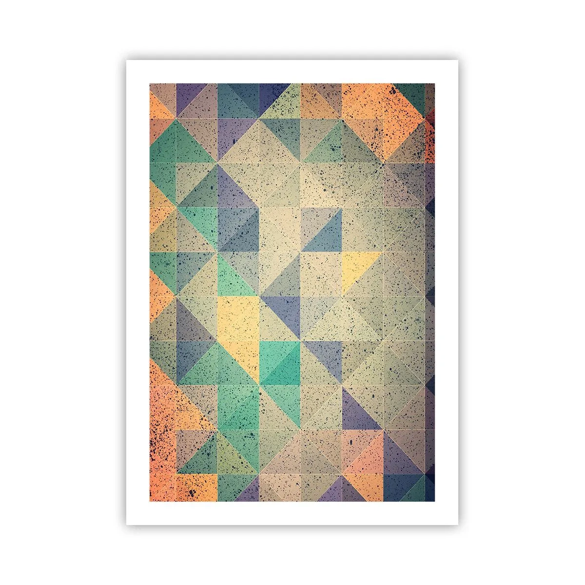 Poster - Republica triunghiurilor - 50x70 cm