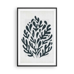 Poster în ramă neagră - Formele naturii - 61x91 cm