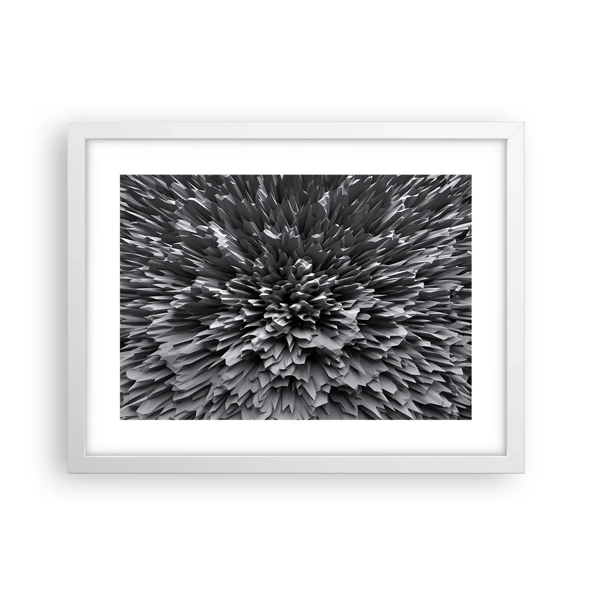 Poster în ramă albă - Mai ascuțit nu se poate - 40x30 cm