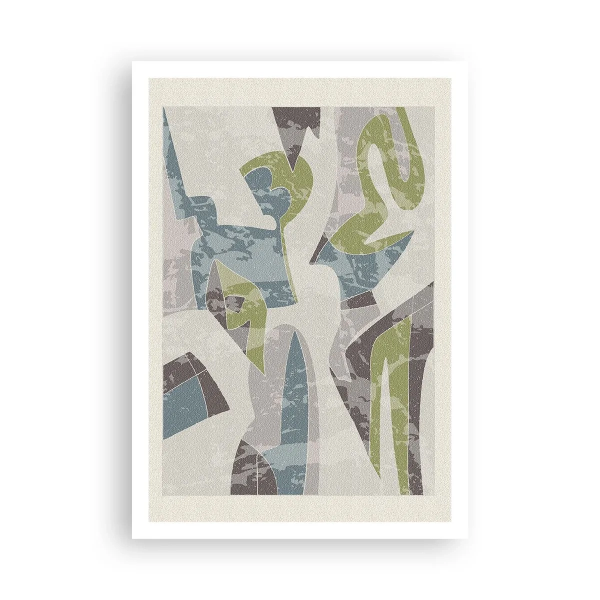 Poster - Compoziție din spatele geamului - 70x100 cm