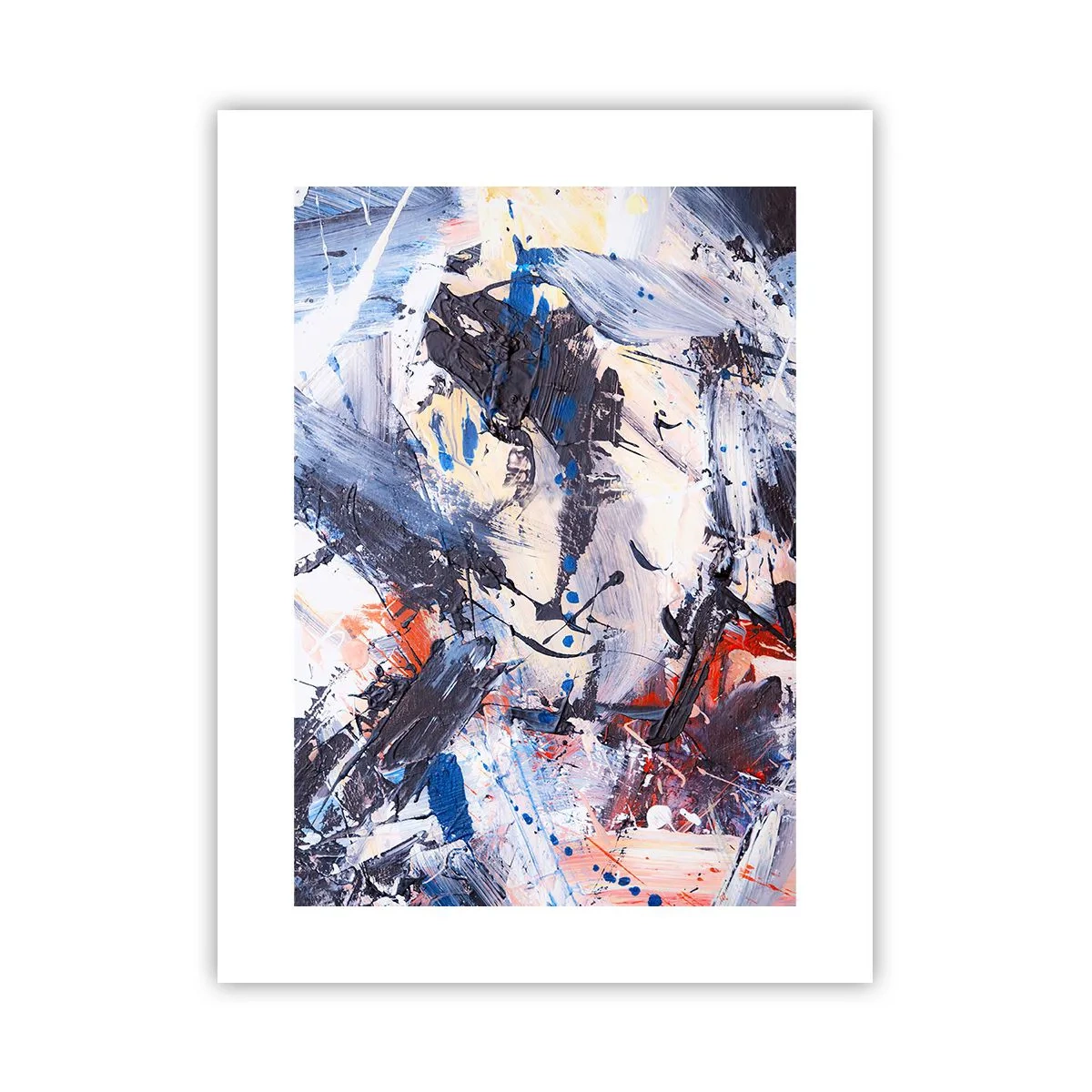Poster - Dansul nebun al abstracției - 30x40 cm