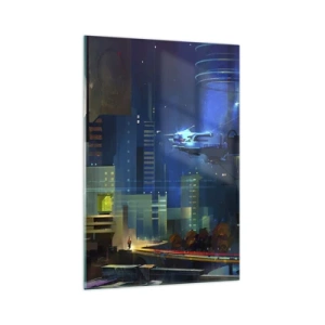 Tablou pe sticlă - În viitorul apropiat - 70x100 cm