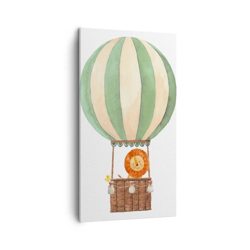 Tablou pe pânză - Călătoriile lui Leon - 45x80 cm