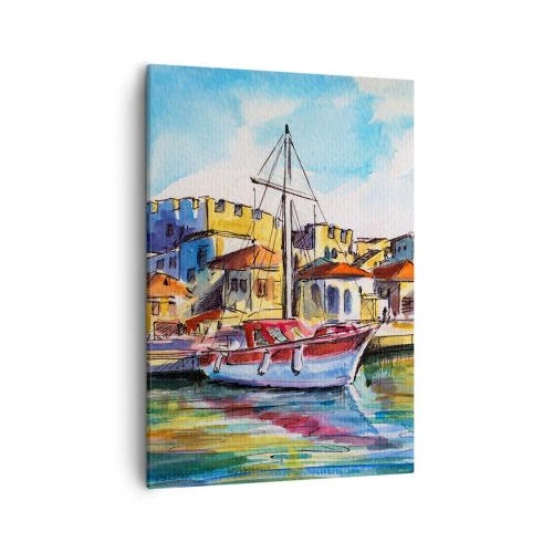 Tablou pe pânză - Curcubeu după-amiază - 50x70 cm