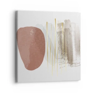 Tablou pe pânză - Colonadă abstractă - 30x30 cm