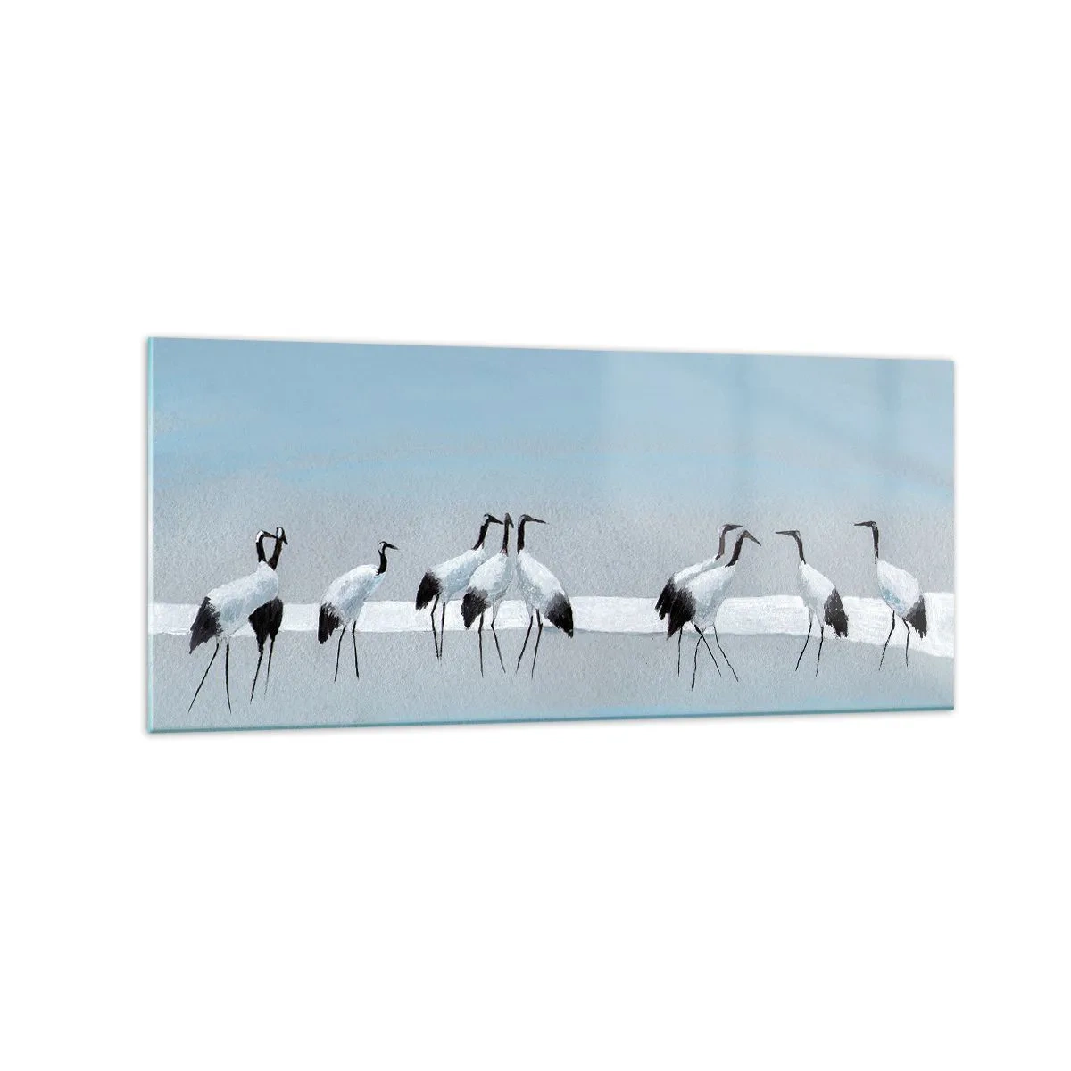 Tablou pe sticlă - După o zi fierbinte - 120x50 cm