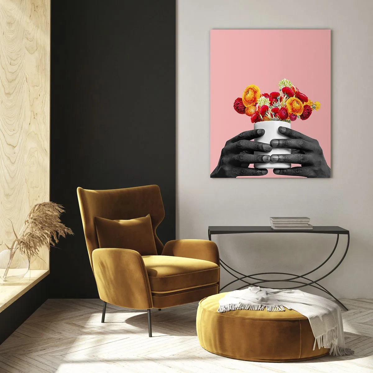 Tablou pe sticlă - Apoteoza vieții - 70x100 cm