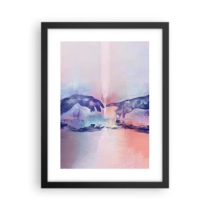 Poster în ramă neagră - Scânteia divină a vieții - 30x40 cm