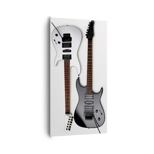 Tablou pe pânză - Armonie de forme - 65x120 cm