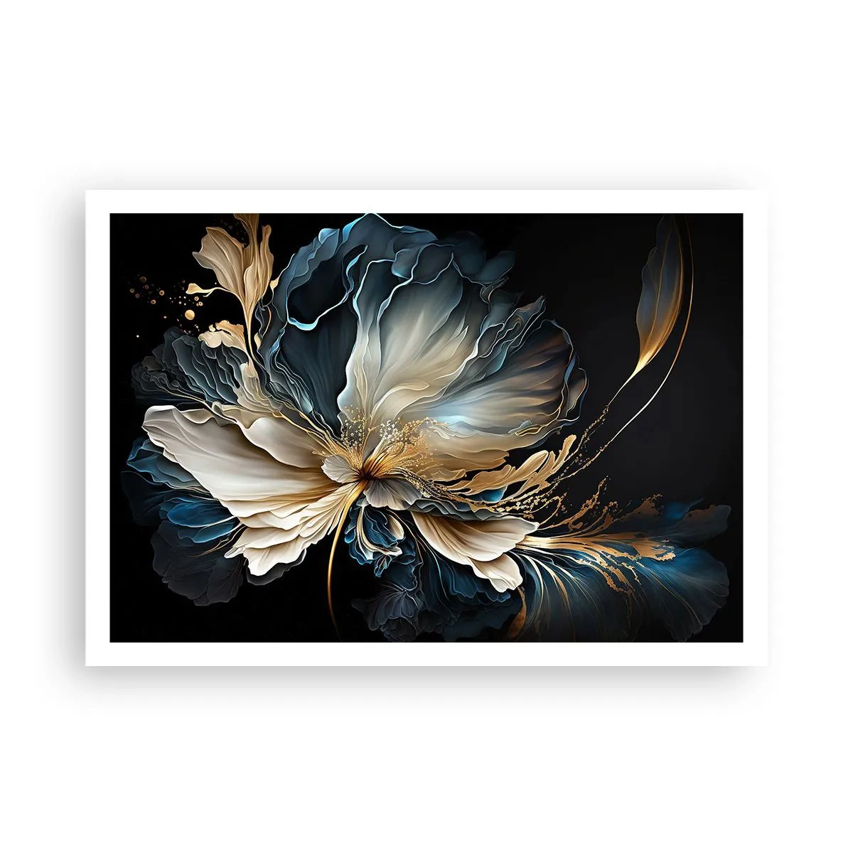 Poster - Povestea unei flori de iubire - 100x70 cm