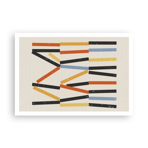 Poster - Compoziție la nivel - 100x70 cm