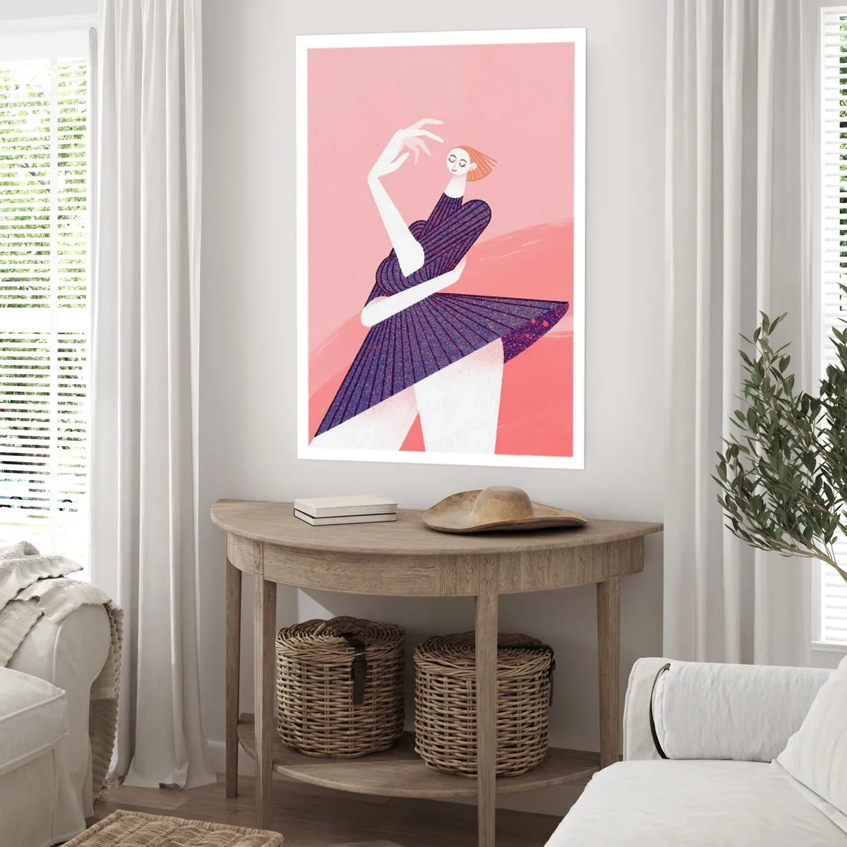 Poster - Fiecare pas e un pas de dans - 30x40 cm