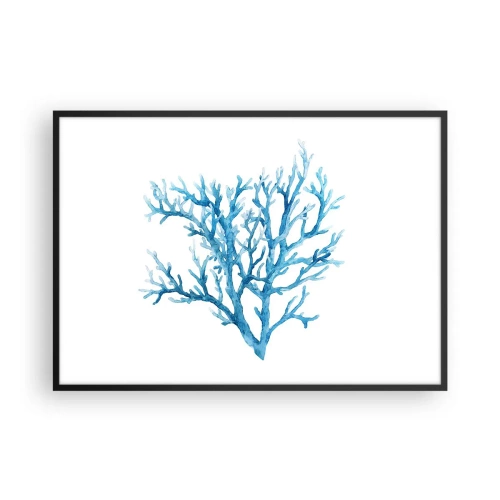 Poster în ramă neagră - Filigranul marin - 100x70 cm