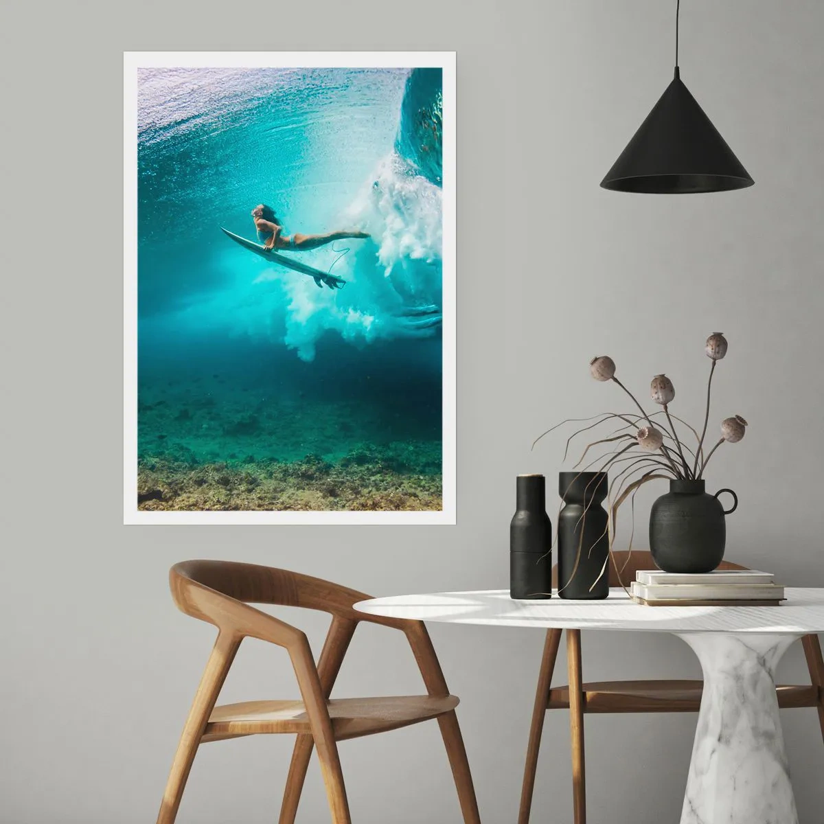 Poster - Lumea subacvatică - 50x70 cm