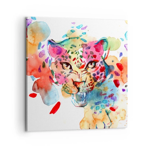 Tablou pe pânză - Frumoasa și bestia - 60x60 cm