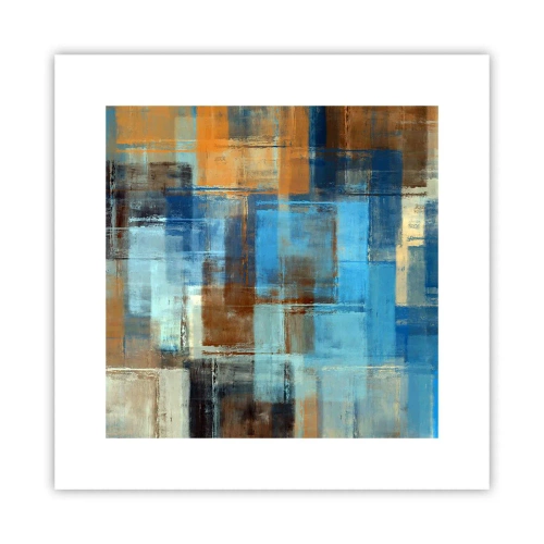 Poster - Prin valul albastru - 30x30 cm