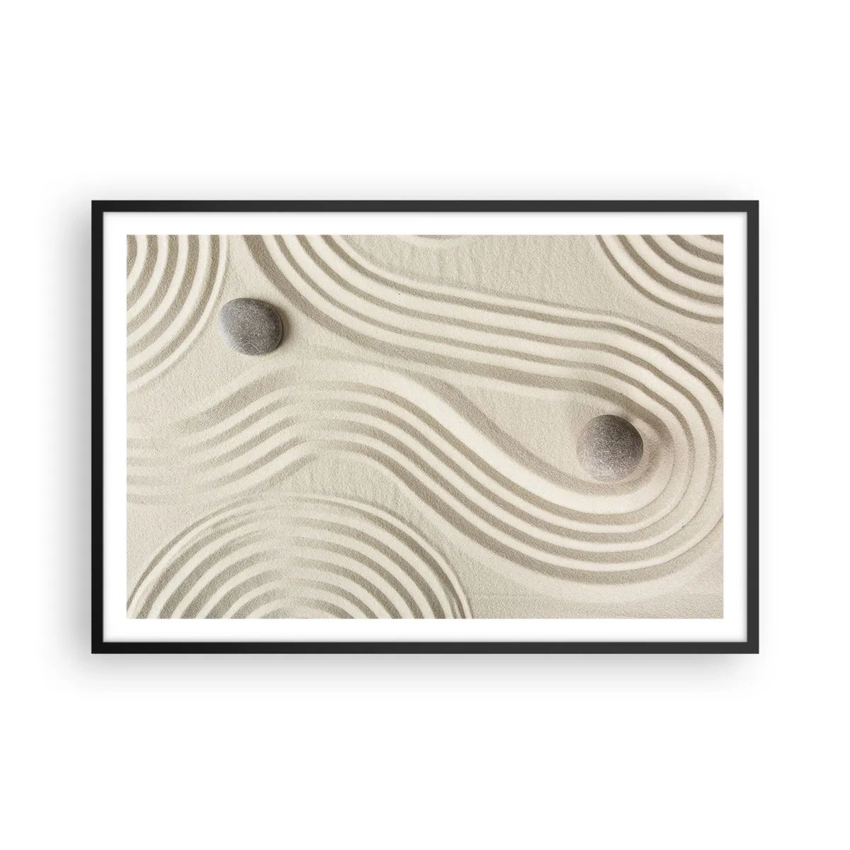 Poster în ramă neagră - Atingere de căldură - 91x61 cm