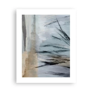 Poster - Câmpuri de iarnă - 40x50 cm