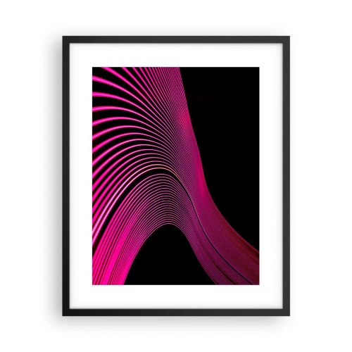 Poster în ramă neagră - Bulevardul de lumină - 40x50 cm