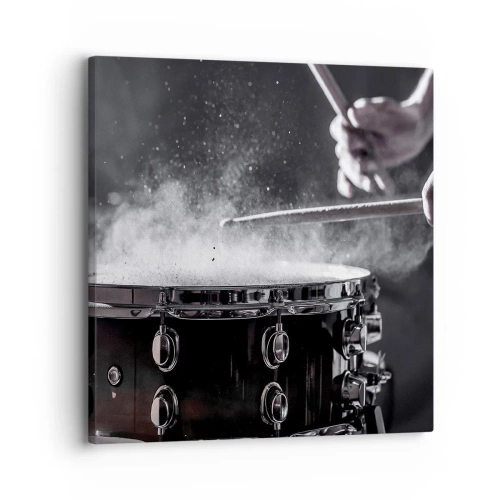 Tablou pe pânză - Pulsul muzicii - 30x30 cm