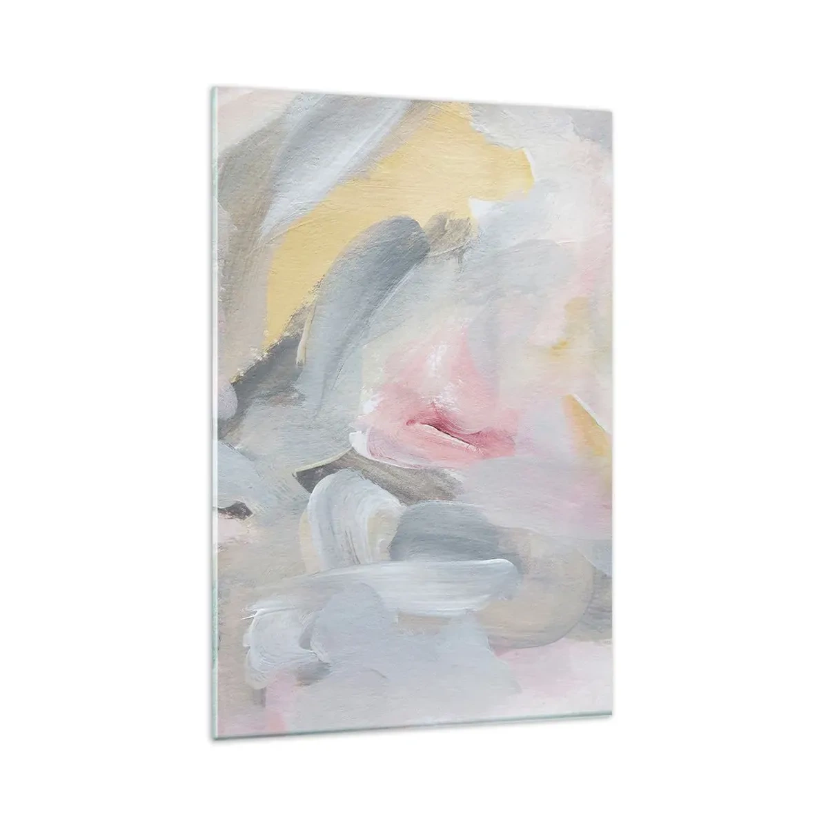 Tablou pe sticlă - Într-o lume de pastel - 80x120 cm