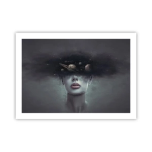 Poster - Și planetele o iau razna... - 70x50 cm