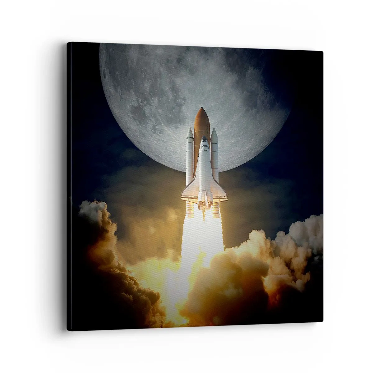 Tablou pe pânză - Începutul unei aventuri nepământene - 40x40 cm