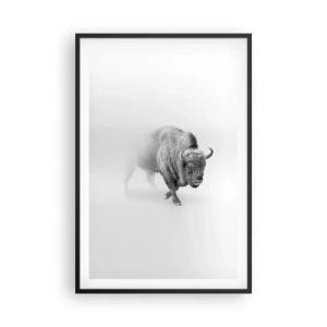 Poster în ramă neagră - Regele preriilor - 61x91 cm