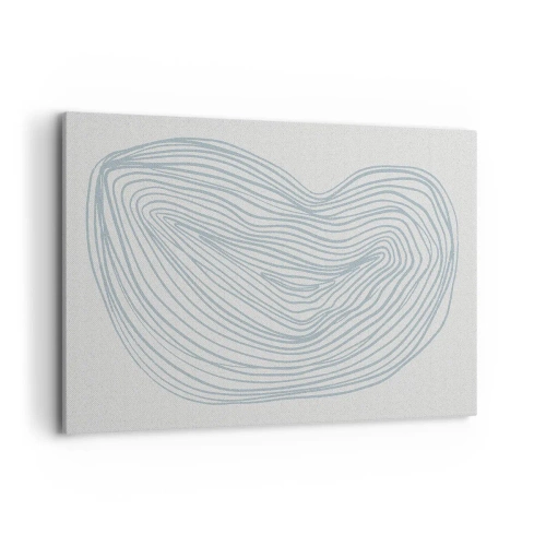 Tablou pe pânză - Zâmbet de picături - 120x80 cm