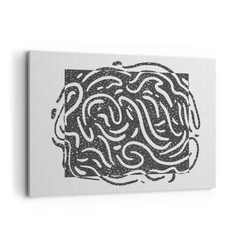 Tablou pe pânză - Abstracție: dansul bucuriei - 120x80 cm