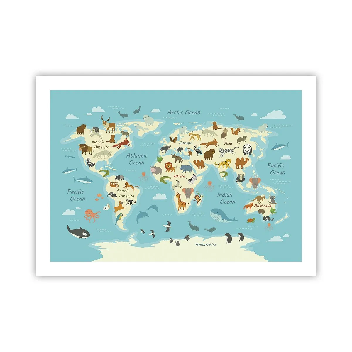 Poster - Vecini buni - 70x50 cm