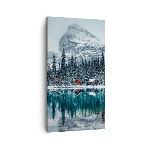 Tablou pe pânză - Refugiu canadian - 45x80 cm