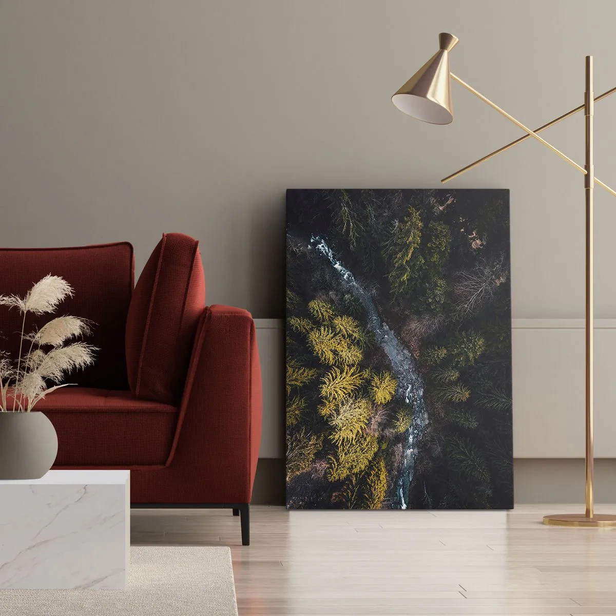 Tablou pe pânză - Rapid și mai rapid - 65x120 cm