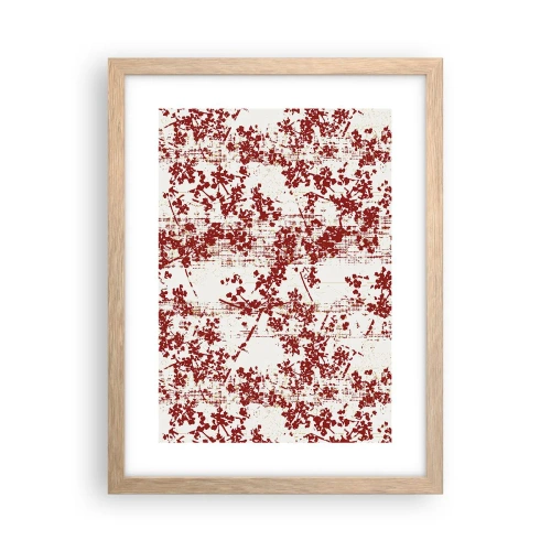 Poster în ramă de stejar deschis - Ca un percal vechi - 30x40 cm